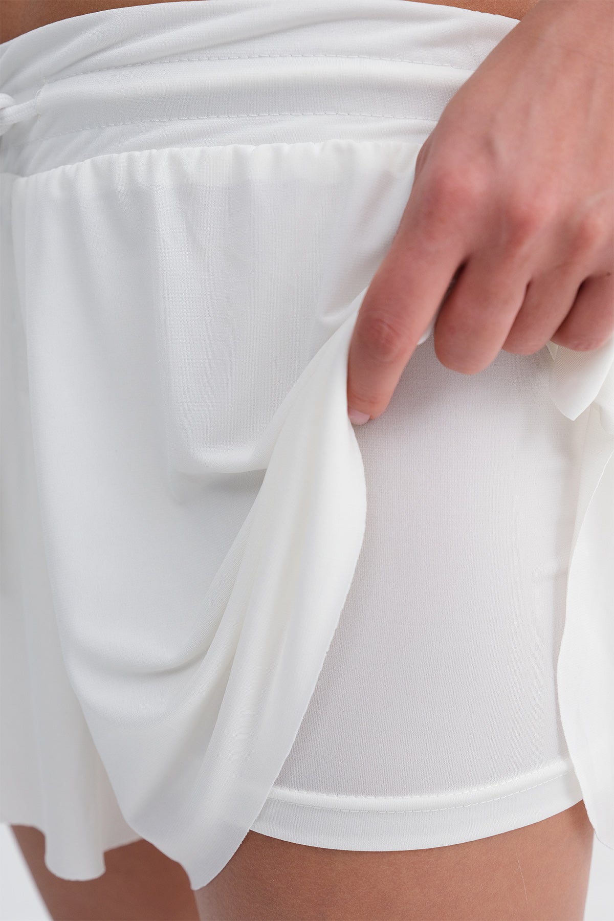 Ecru_Shorts-With-Elastic-Waist-addax