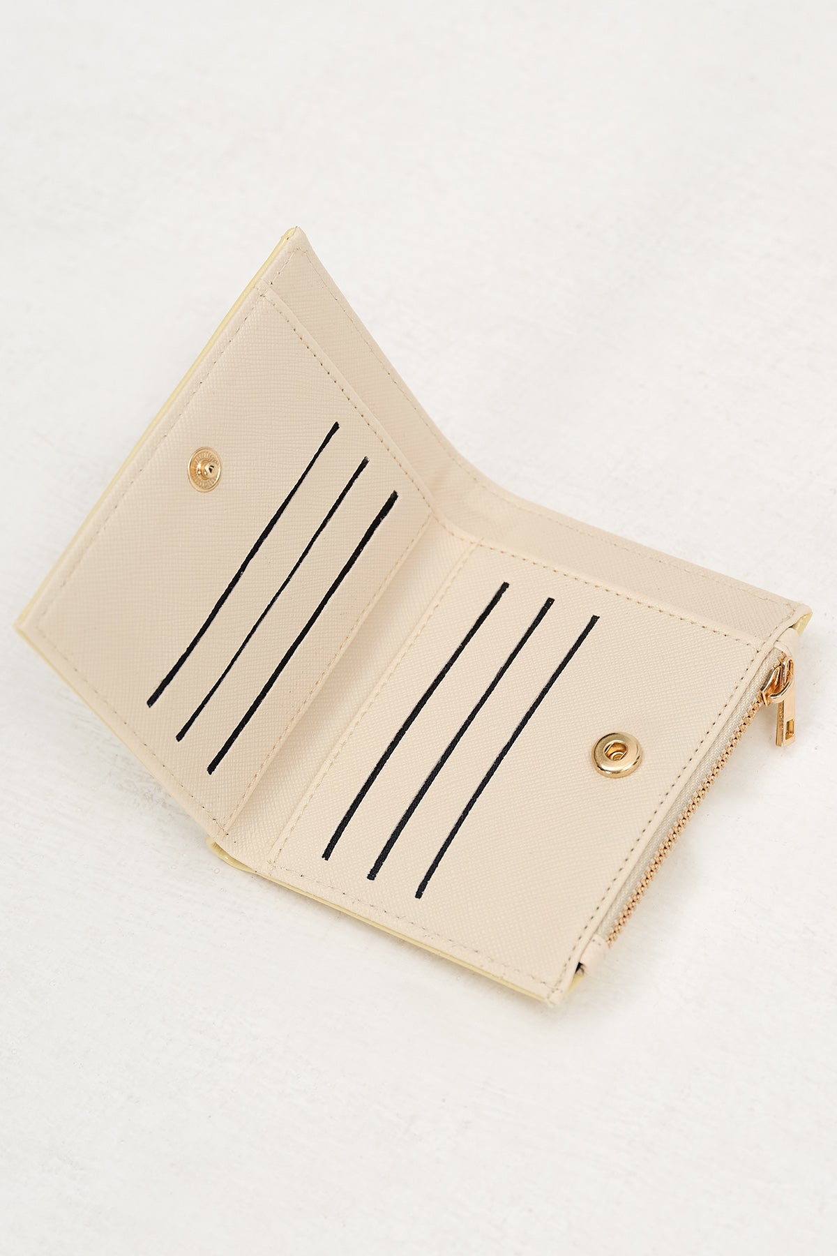 Light-Yellow_Zippered-Snap-Closure-Wallet-addax