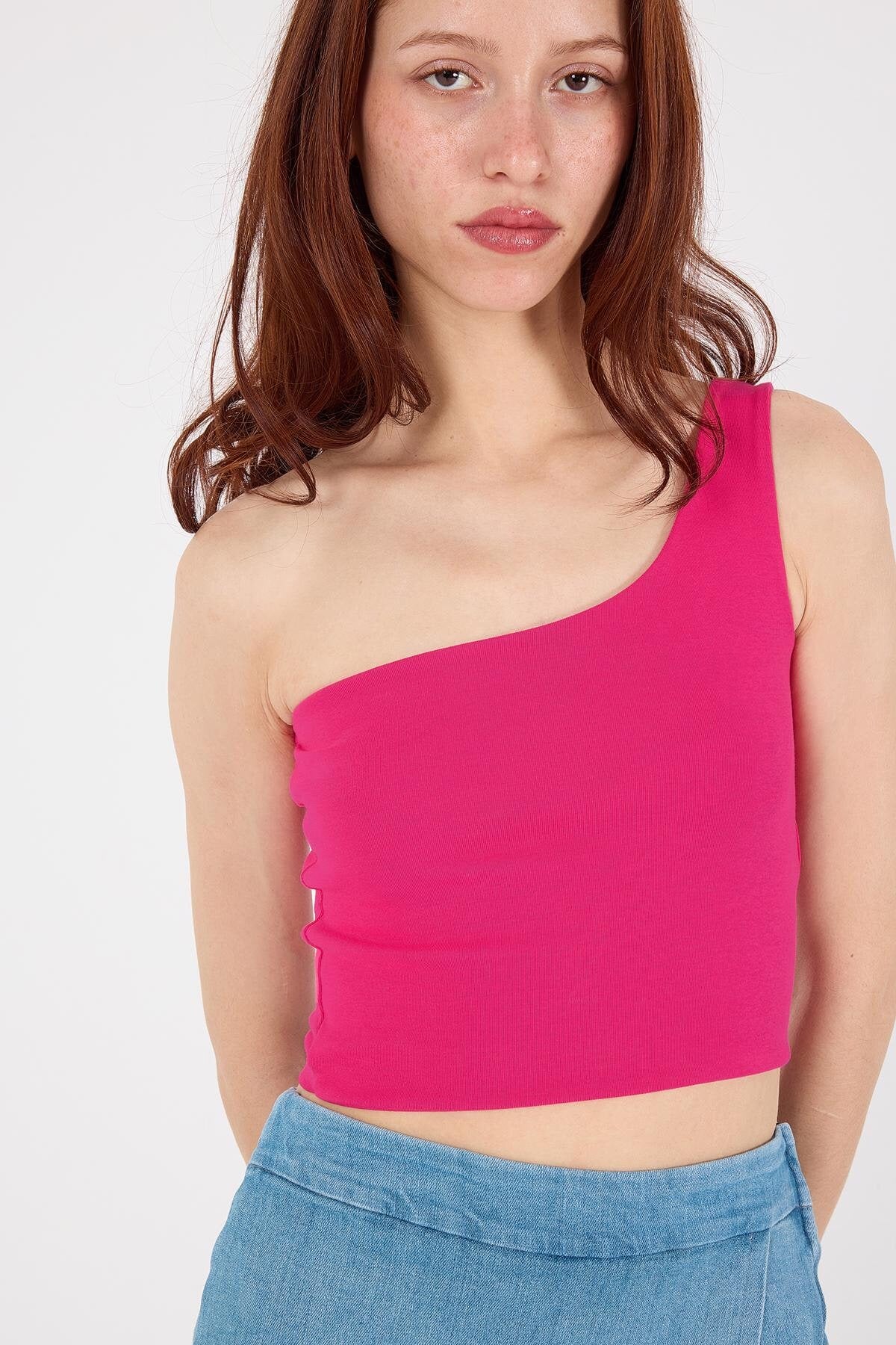 Fuchsia_One-Shoulder-Short-Tank-Top-addax