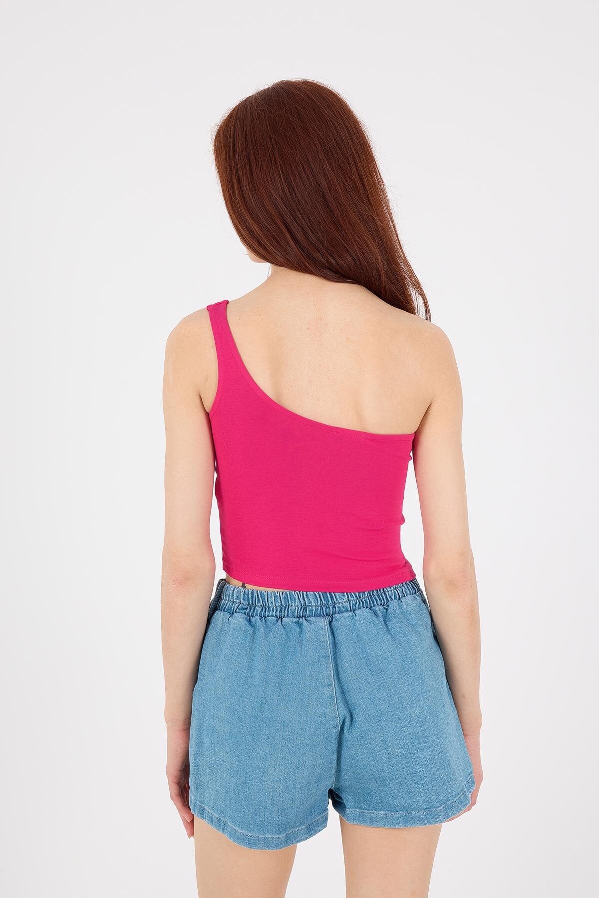 Fuchsia_One-Shoulder-Short-Tank-Top-addax