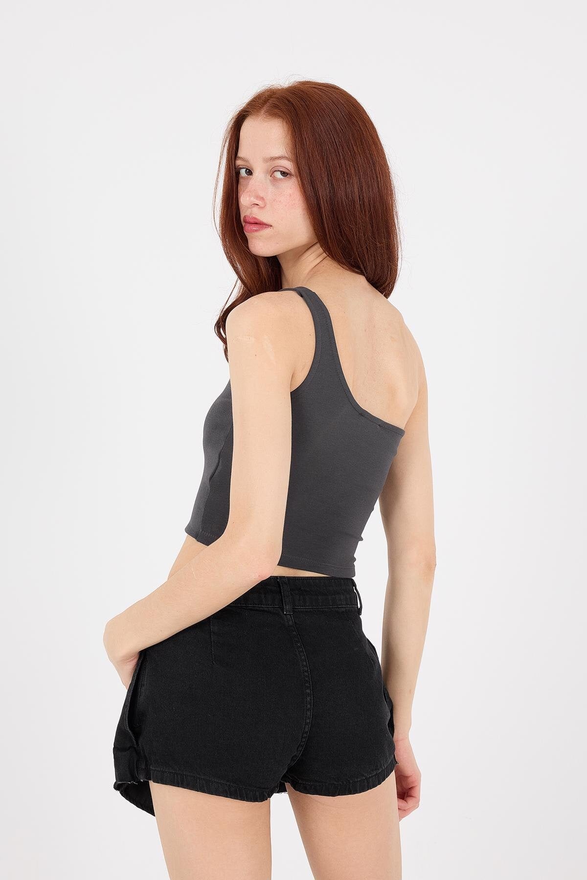 Charcoal_One-Shoulder-Short-Tank-Top-addax