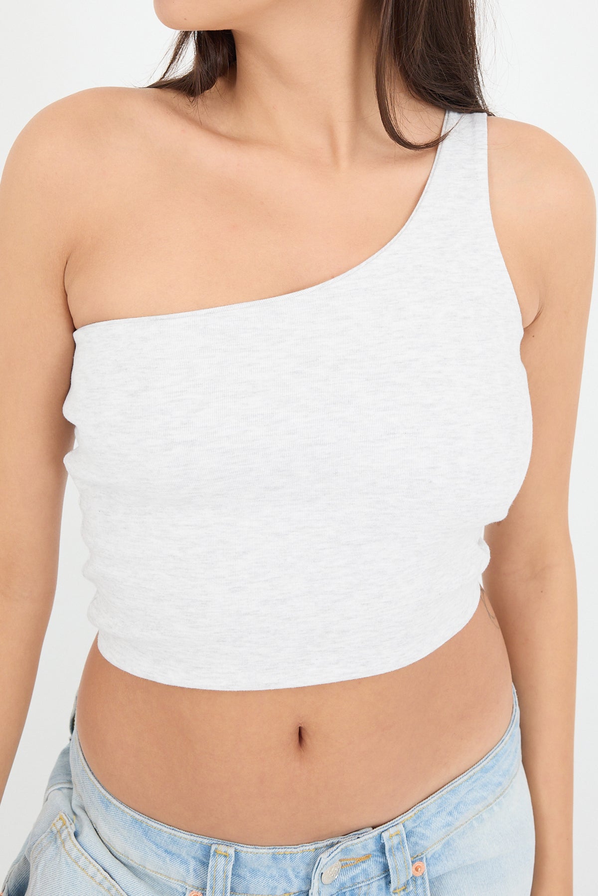 Snow-Melange_One-Shoulder-Short-Tank-Top-addax