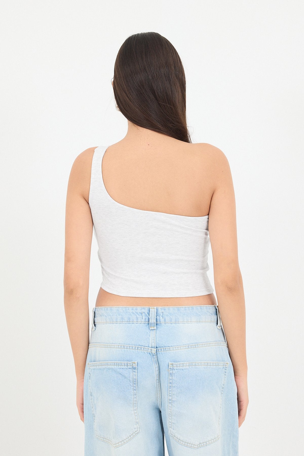 Snow-Melange_One-Shoulder-Short-Tank-Top-addax