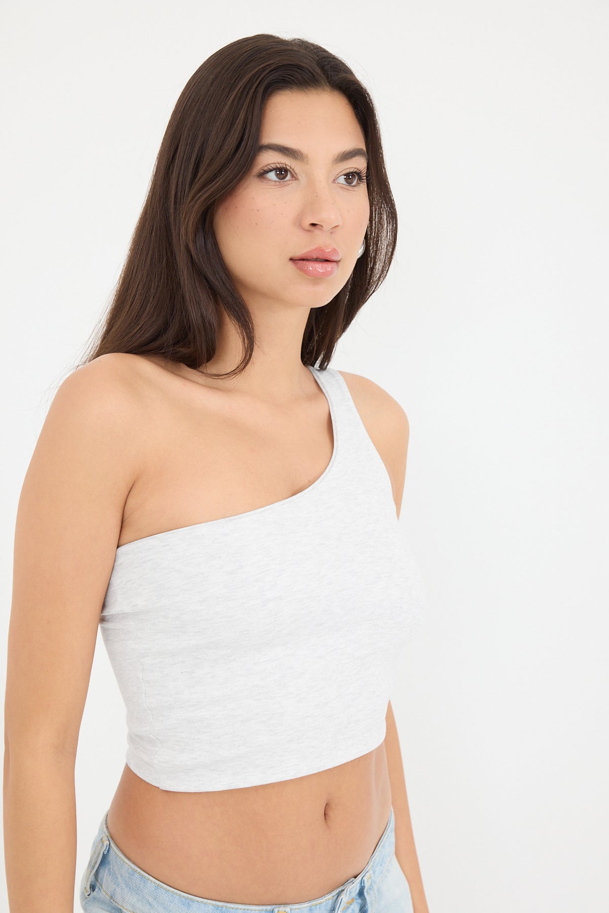 Snow-Melange_One-Shoulder-Short-Tank-Top-addax