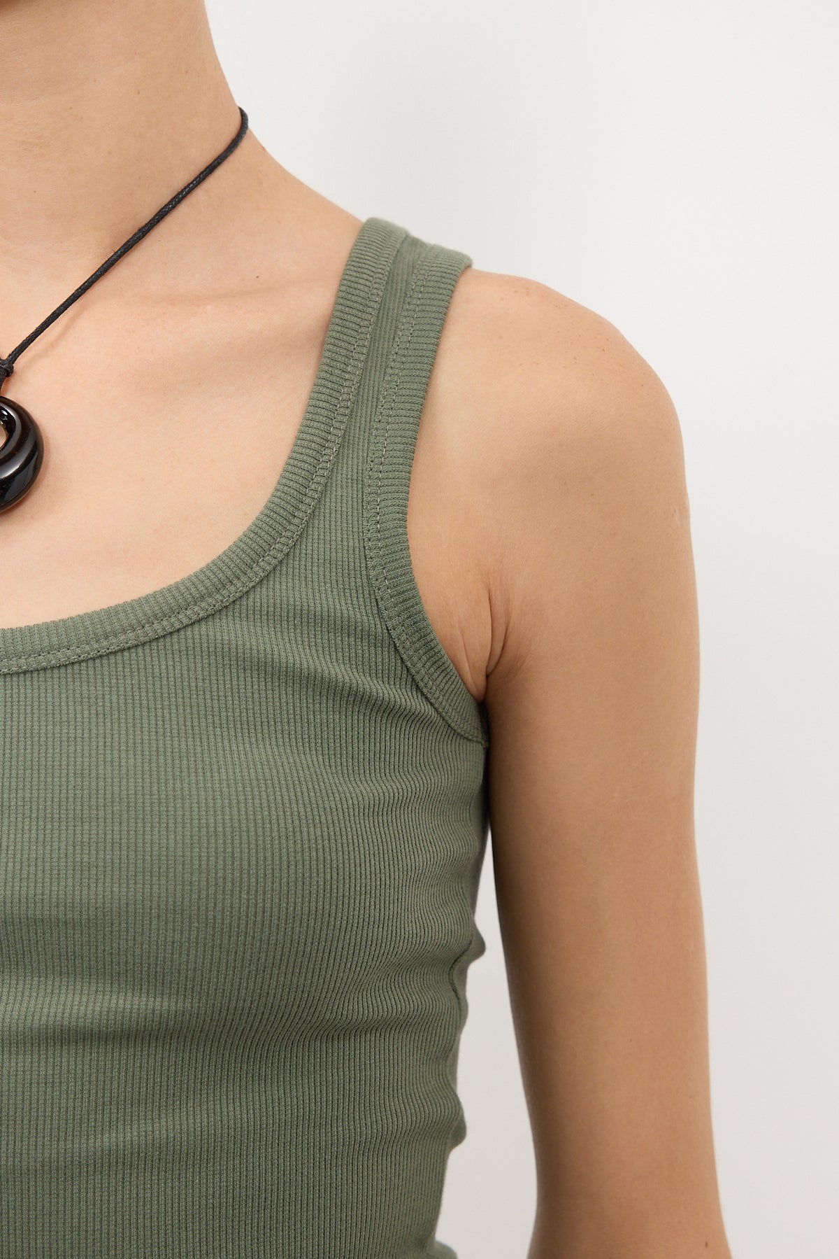 Oil-Green_U-Neck-Sleeveless-Tank-Top-addax