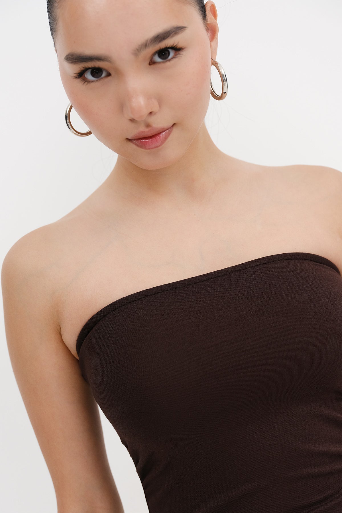 Bitter-Coffee_Strapless-Gathered-Bustier-addax