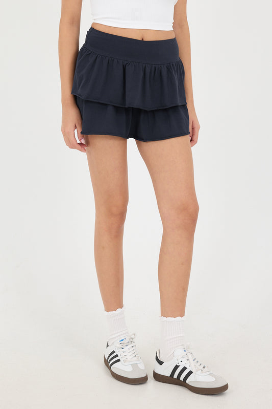 Night-Blue_Elastic-Waist-Ruffle-Mini-Skirt-addax