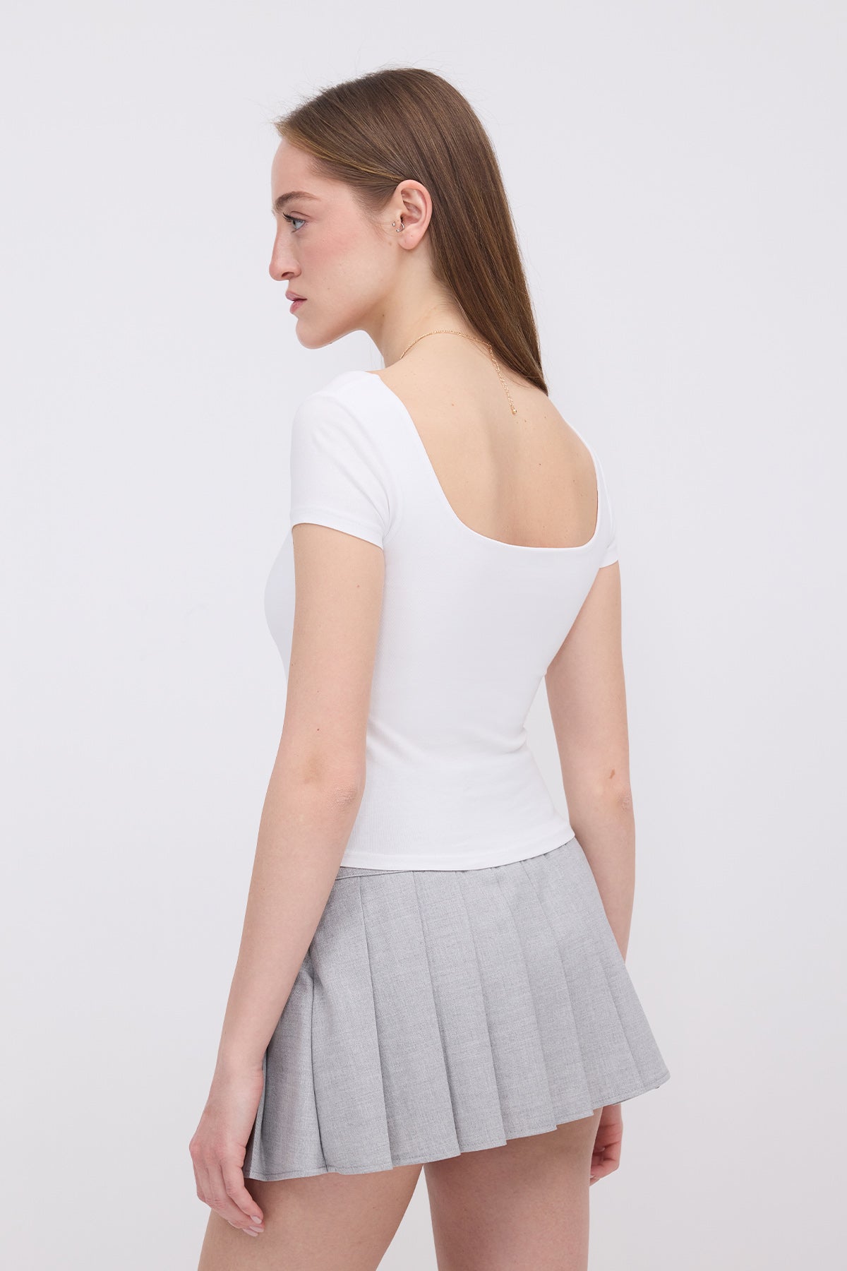 White_Square-Neck-Short-Sleeve-Blouse-addax