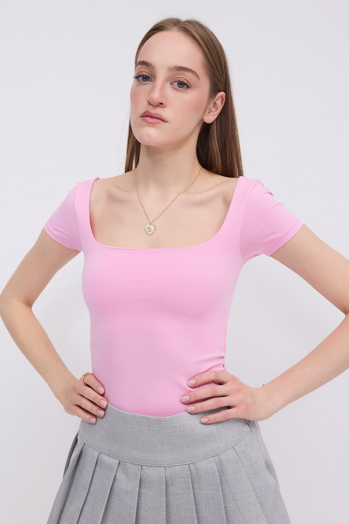 Begonia_Square-Neck-Short-Sleeve-Blouse-addax