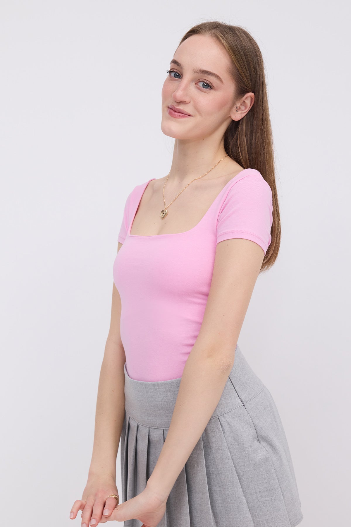 Begonia_Square-Neck-Short-Sleeve-Blouse-addax