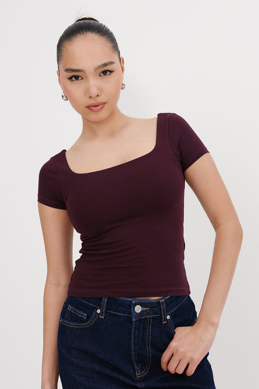 Gardenia_Square-Neck-Short-Sleeve-Blouse-addax
