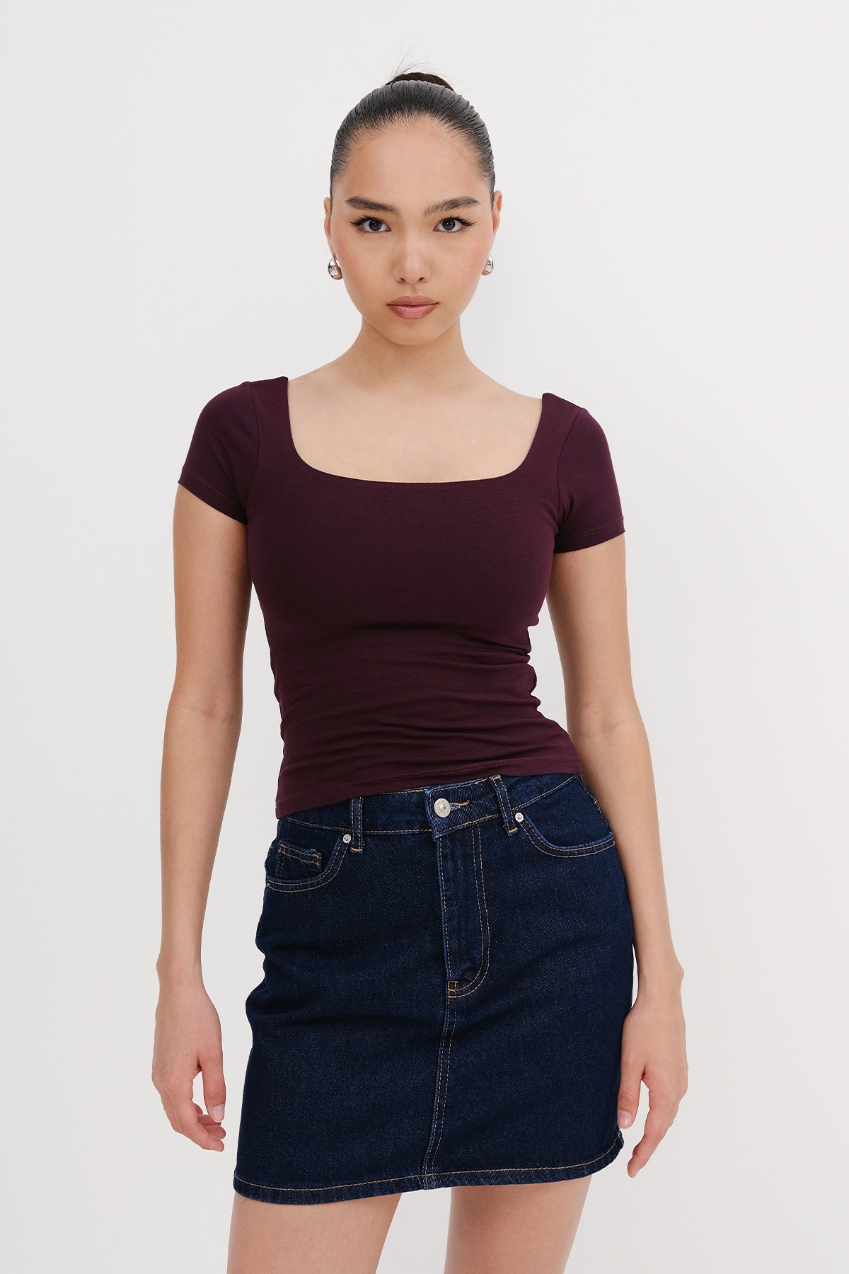 Gardenia_Square-Neck-Short-Sleeve-Blouse-addax