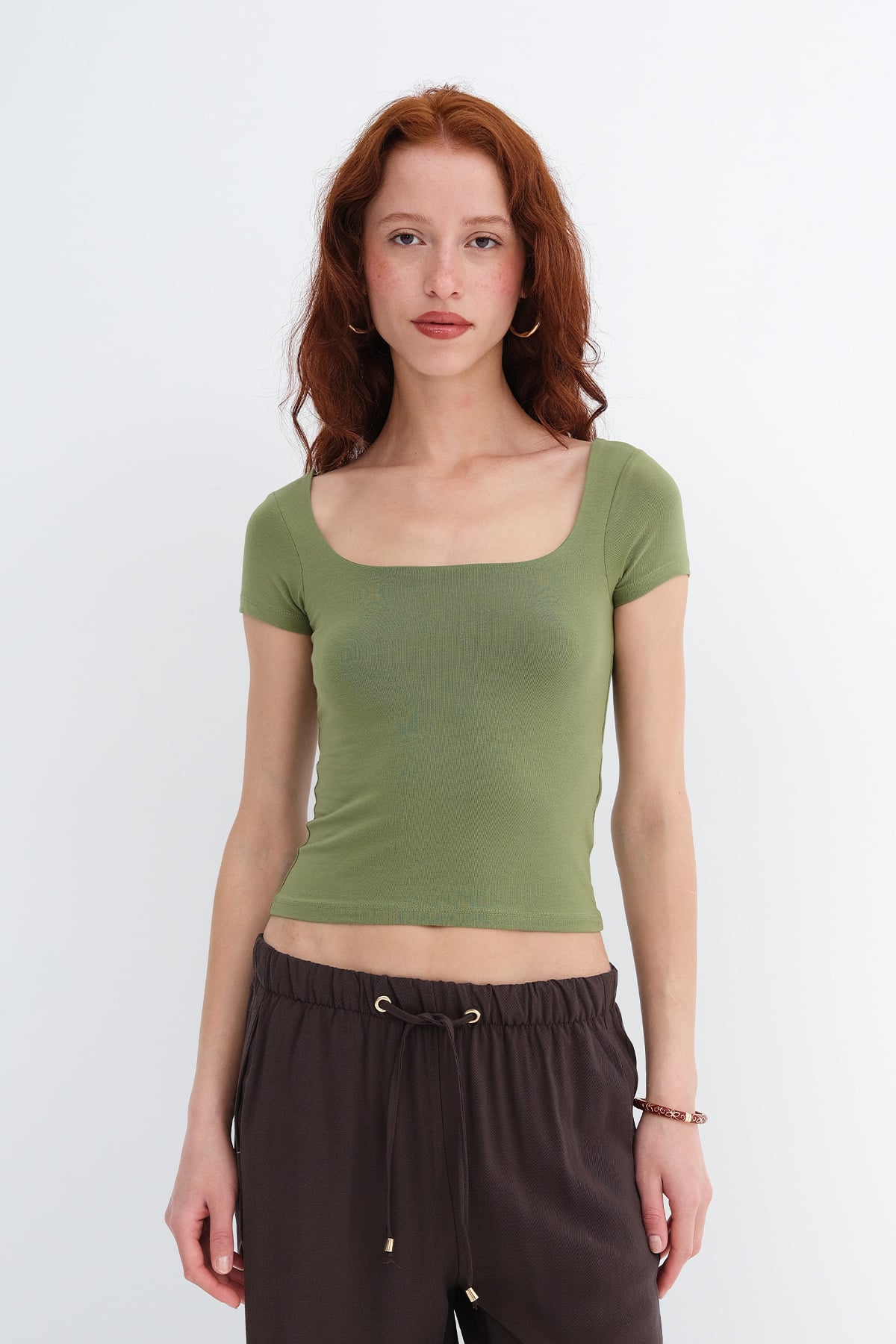 Matcha_Square-Neck-Short-Sleeve-Blouse-addax