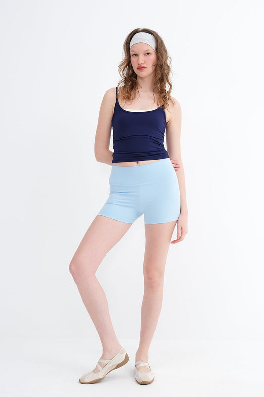 Baby-Blue_High-Waist-Sports-Shorts-Tights-addax