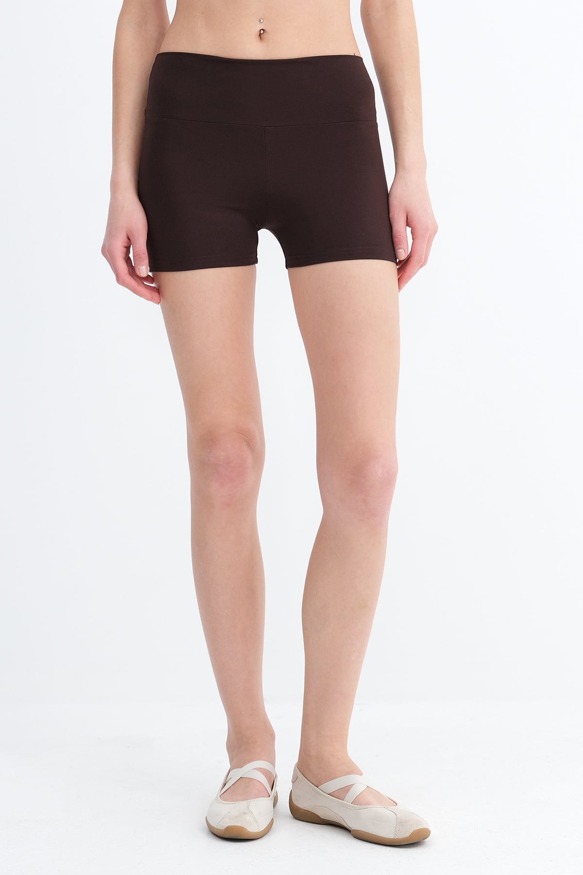 Bitter-Coffee_High-Waist-Sports-Shorts-Tights-addax