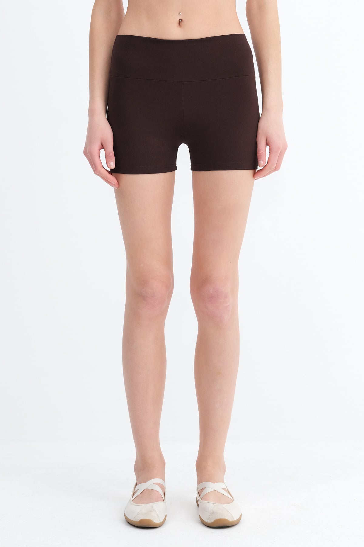 Bitter-Coffee_High-Waist-Sports-Shorts-Tights-addax
