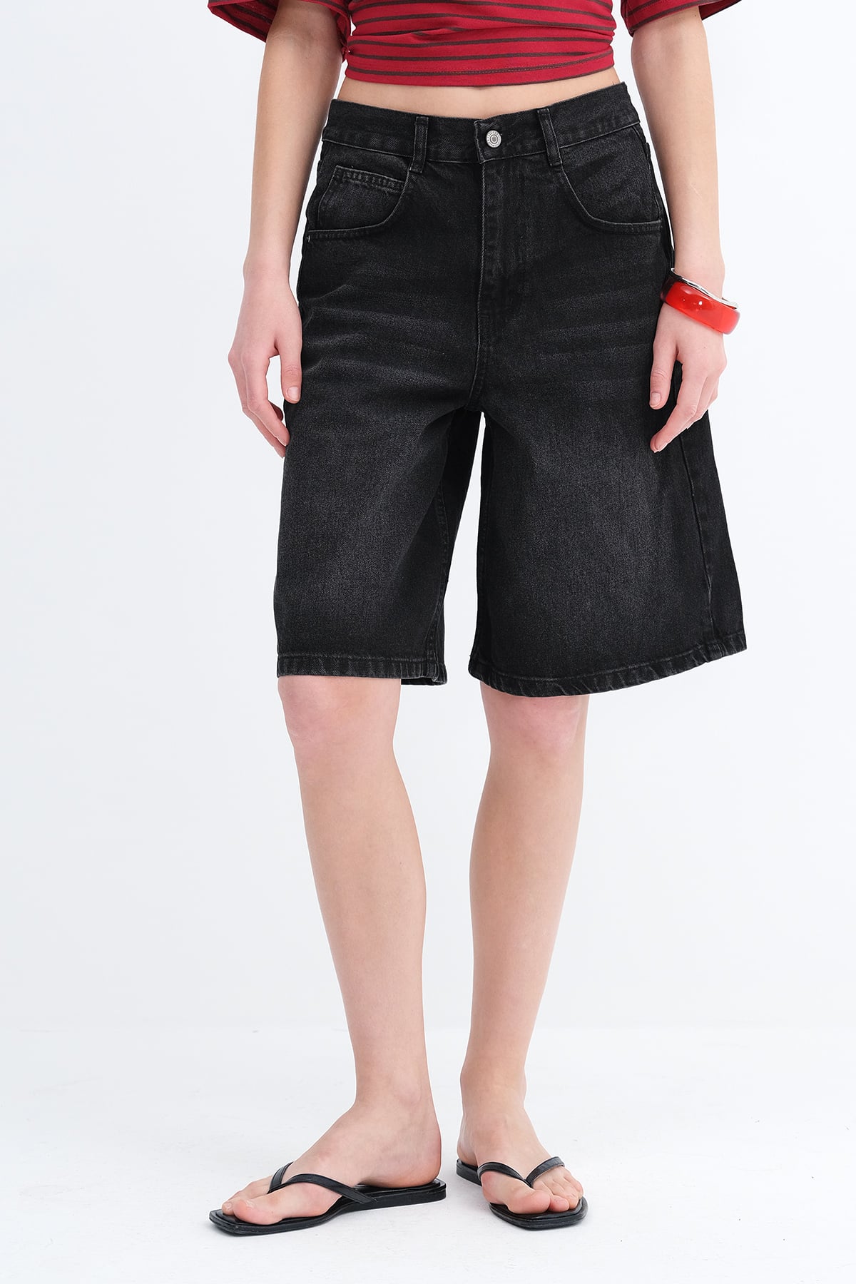 Lead-Grey_Bermuda-Denim-Shorts-addax