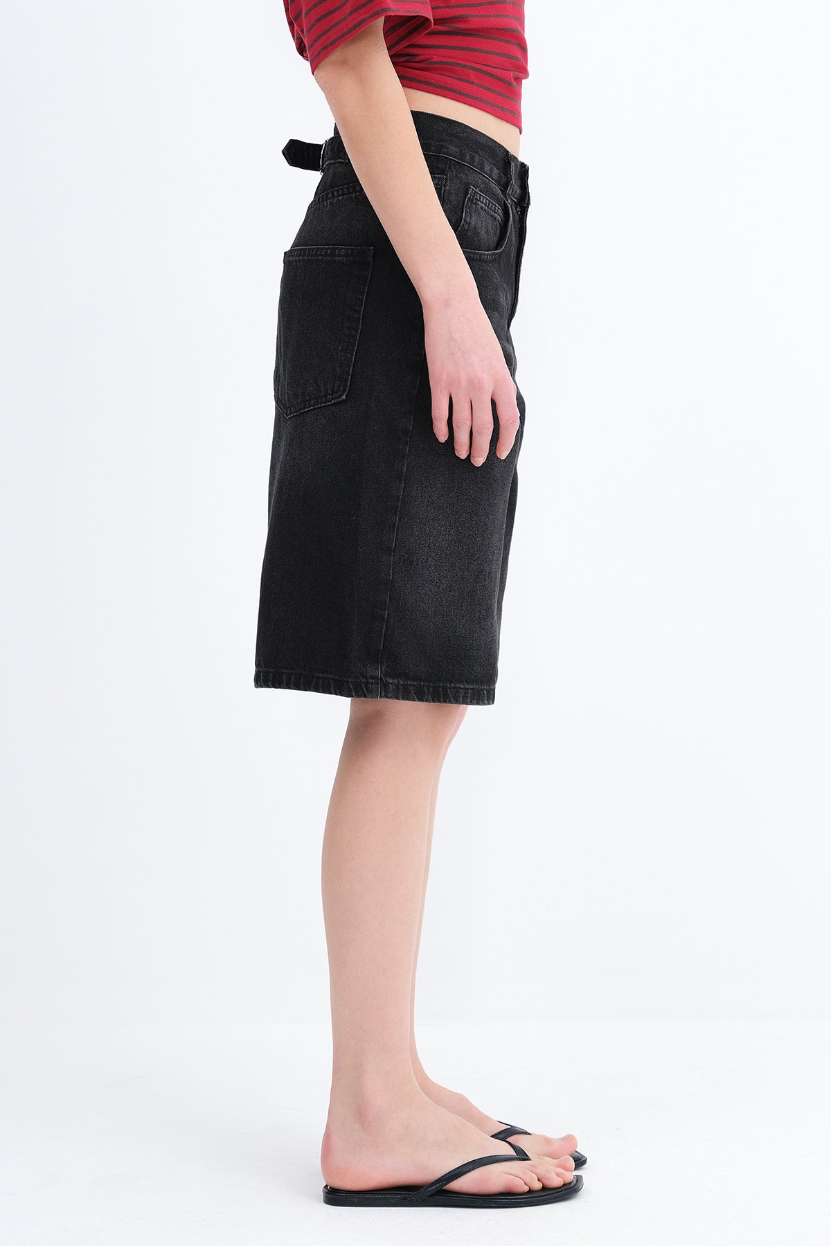 Lead-Grey_Bermuda-Denim-Shorts-addax