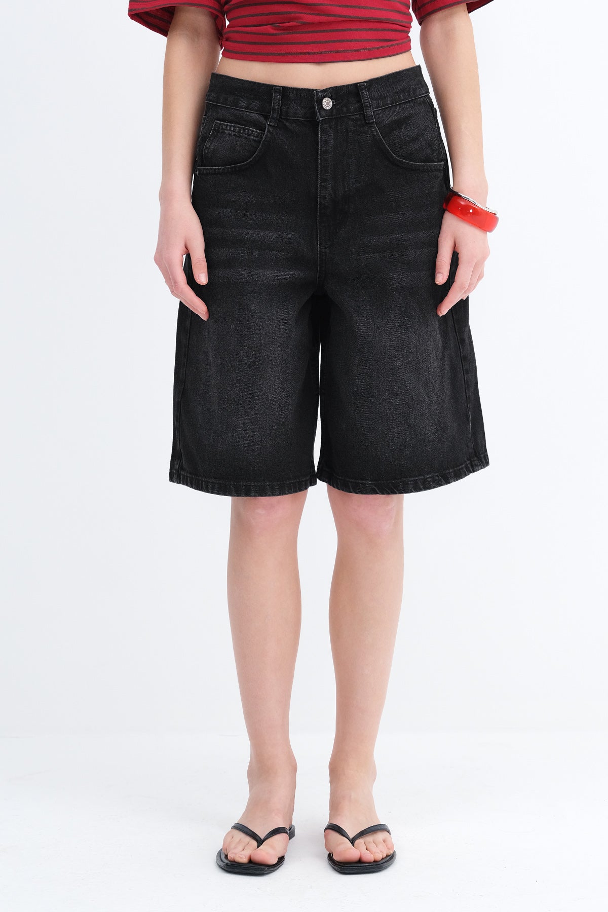 Lead-Grey_Bermuda-Denim-Shorts-addax