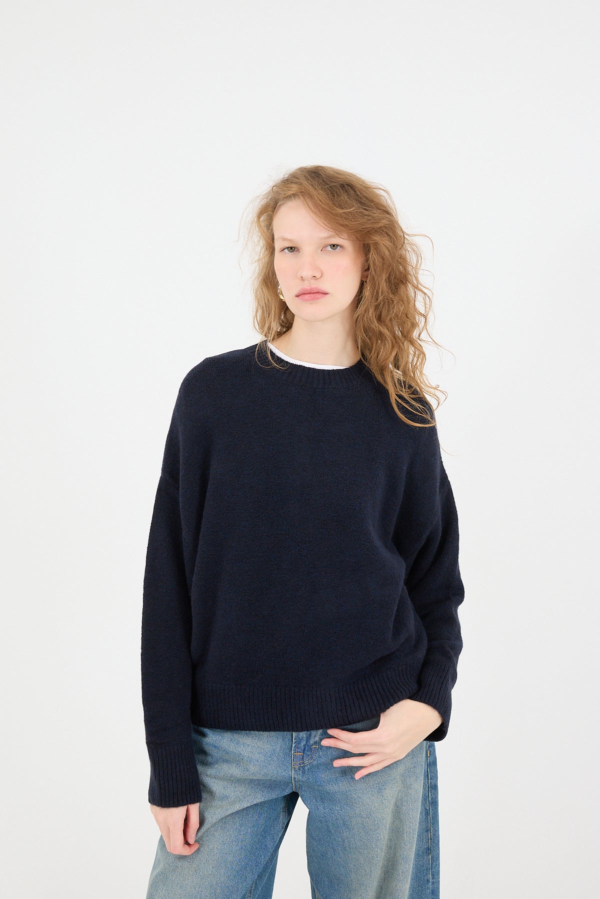 Night-Blue_Crew-Neck-Long-Sleeve-Knitwear-Sweater-addax