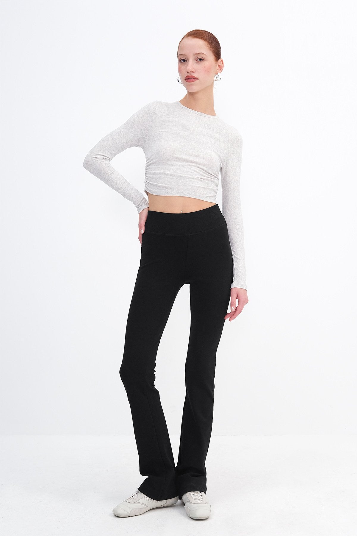 Wide Waistband Modal Leggings
