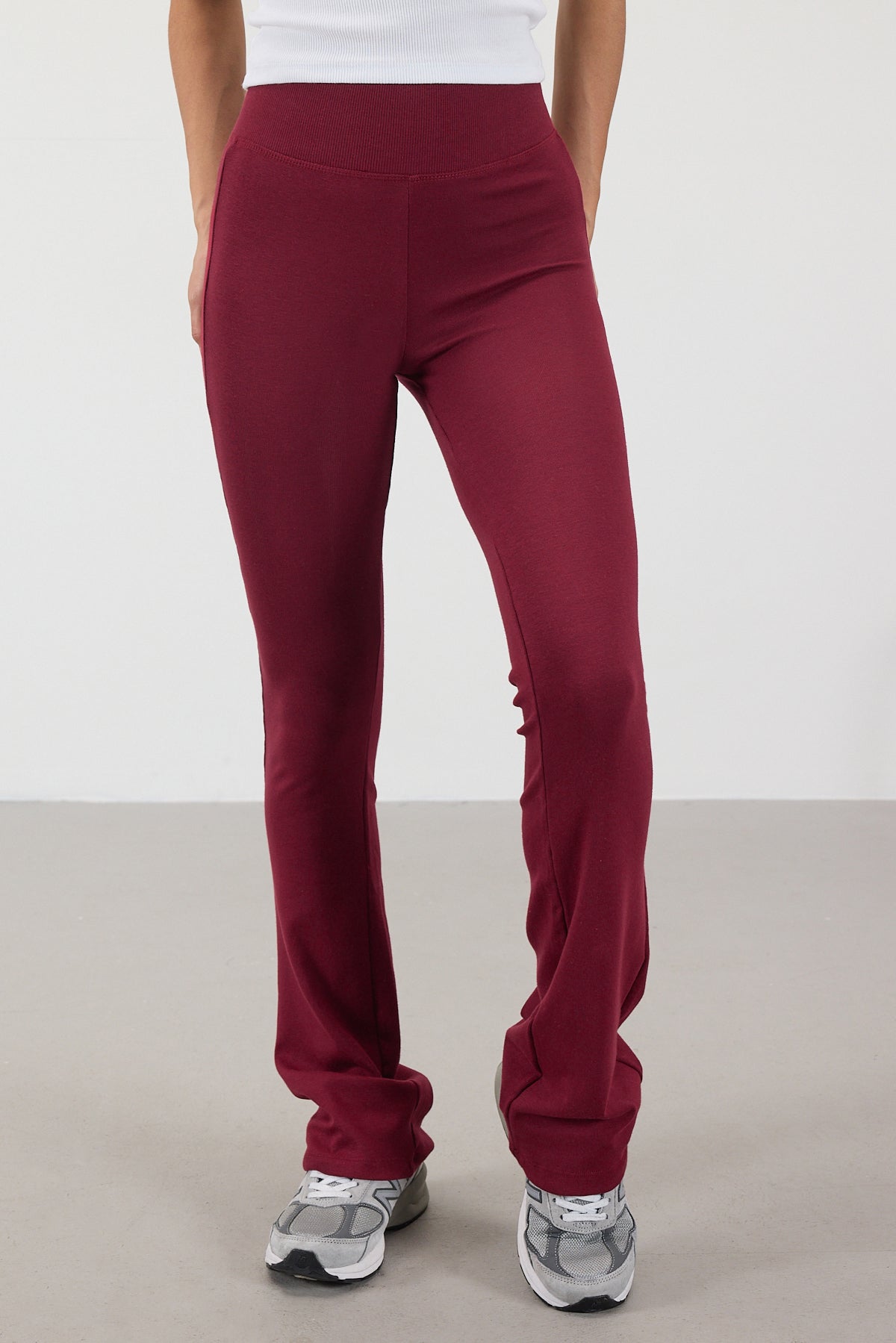 Burgundy_Wide-Waistband-Modal-Leggings-addax