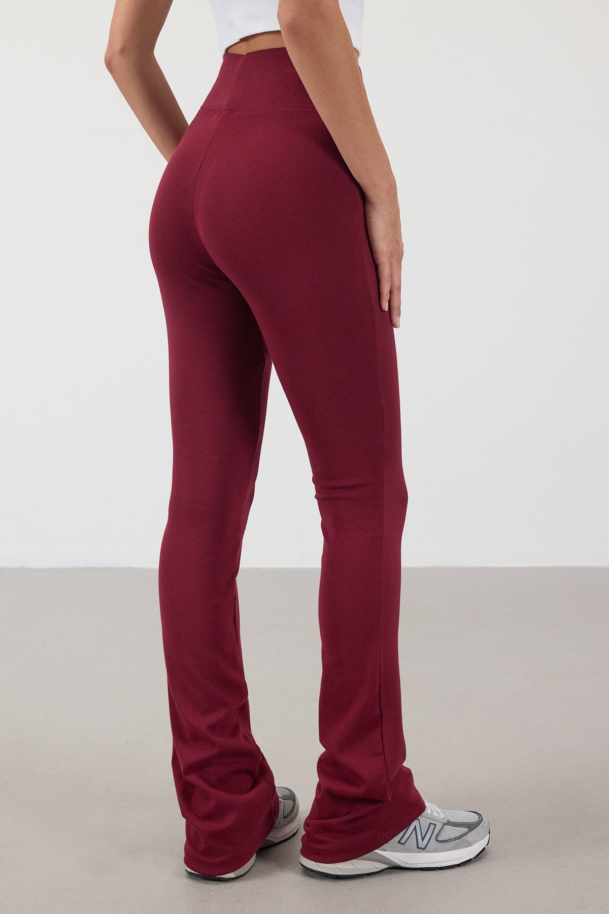 Burgundy_Wide-Waistband-Modal-Leggings-addax