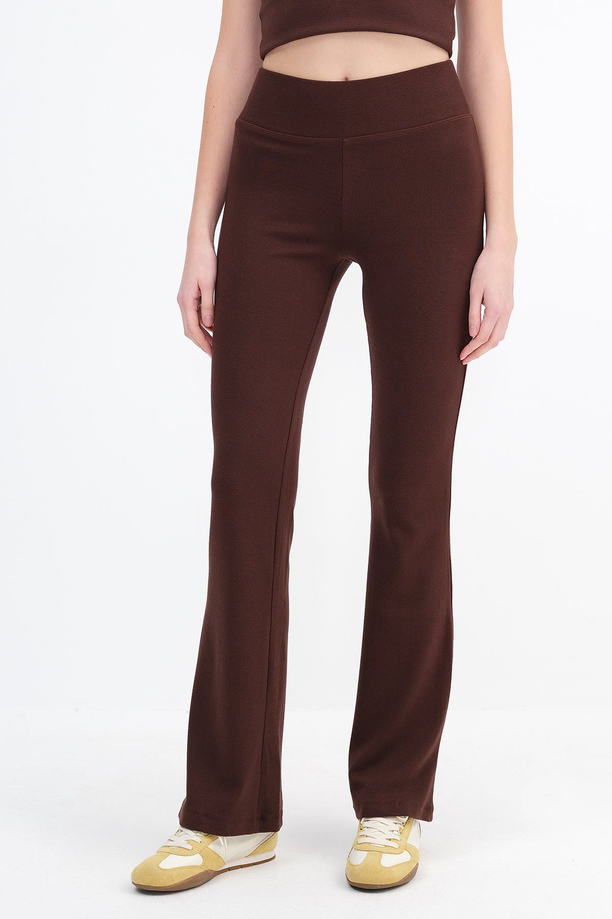 Wide Waistband Modal Leggings