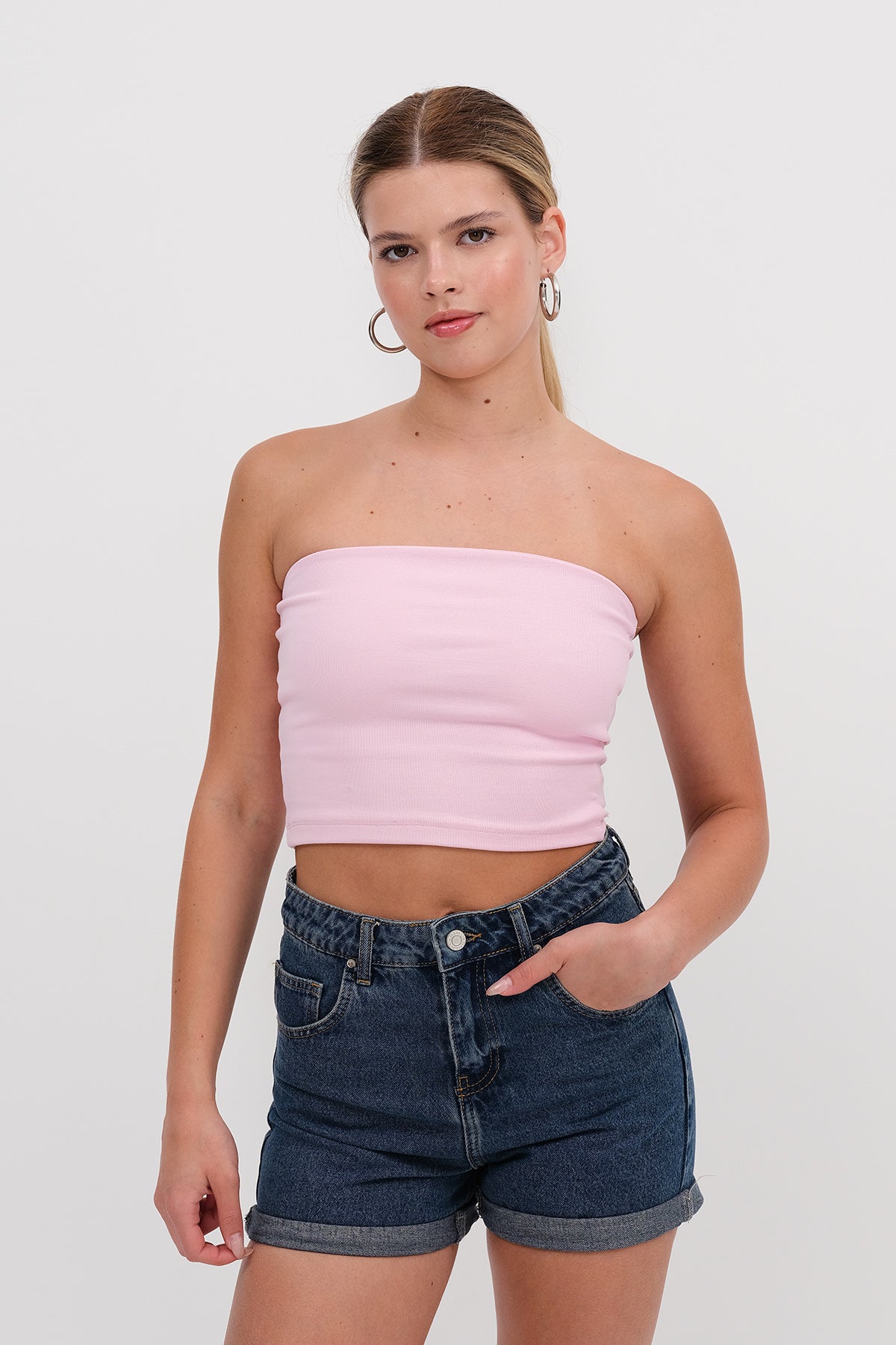 Pink_Strapless-Basic-Bustier-addax
