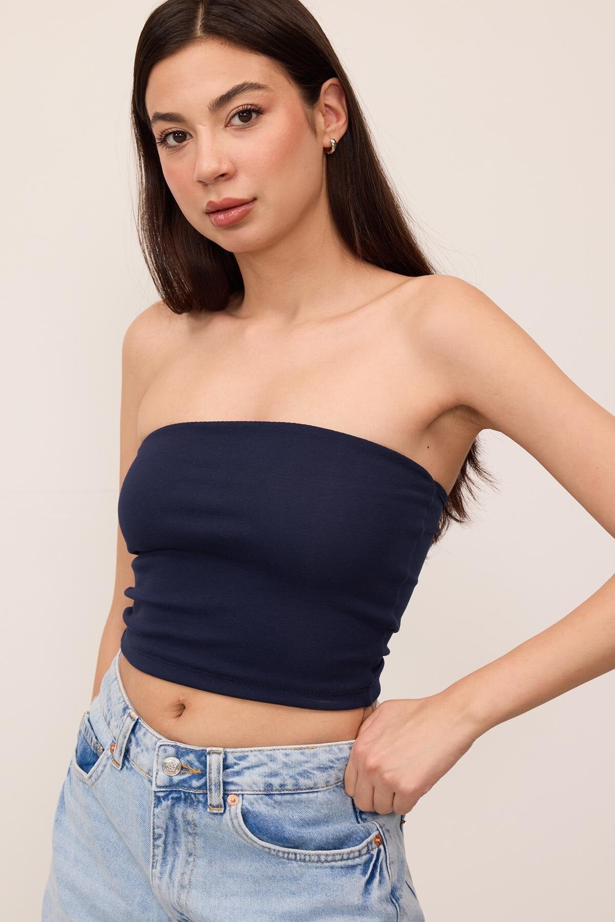Night-Blue_Strapless-Basic-Bustier-addax