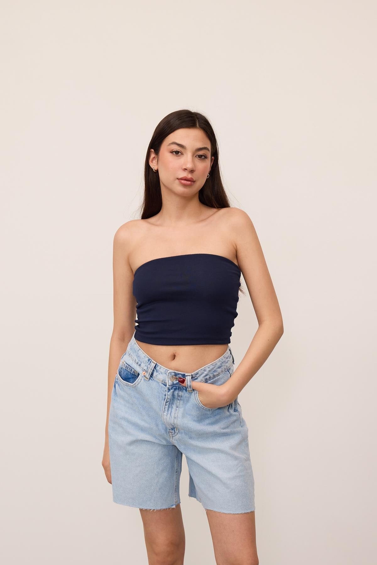 Night-Blue_Strapless-Basic-Bustier-addax