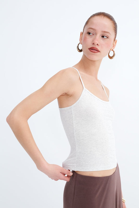 Snow-Melange_Basic-Tank-Top-with-Straps-addax