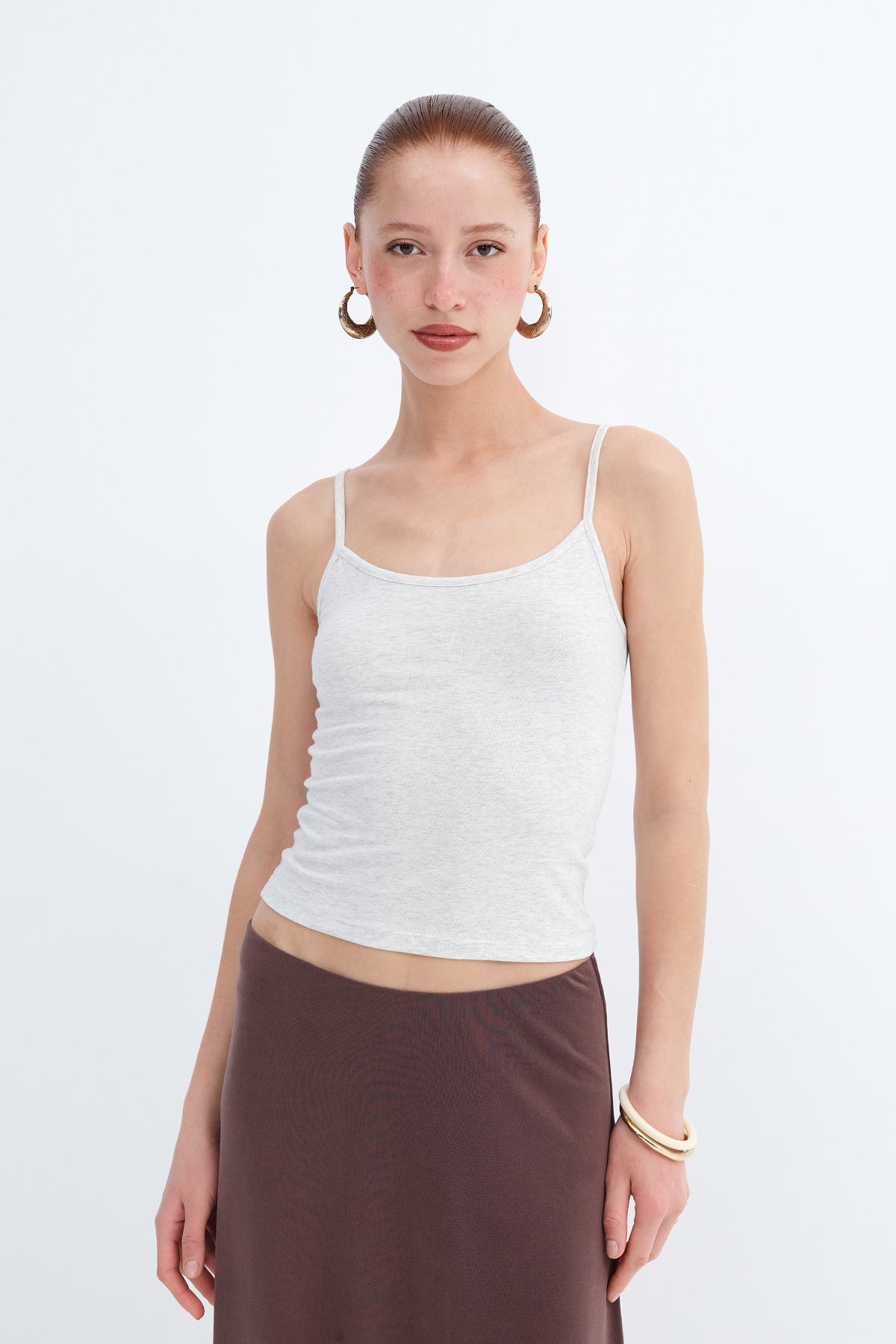 Snow-Melange_Basic-Tank-Top-with-Straps-addax