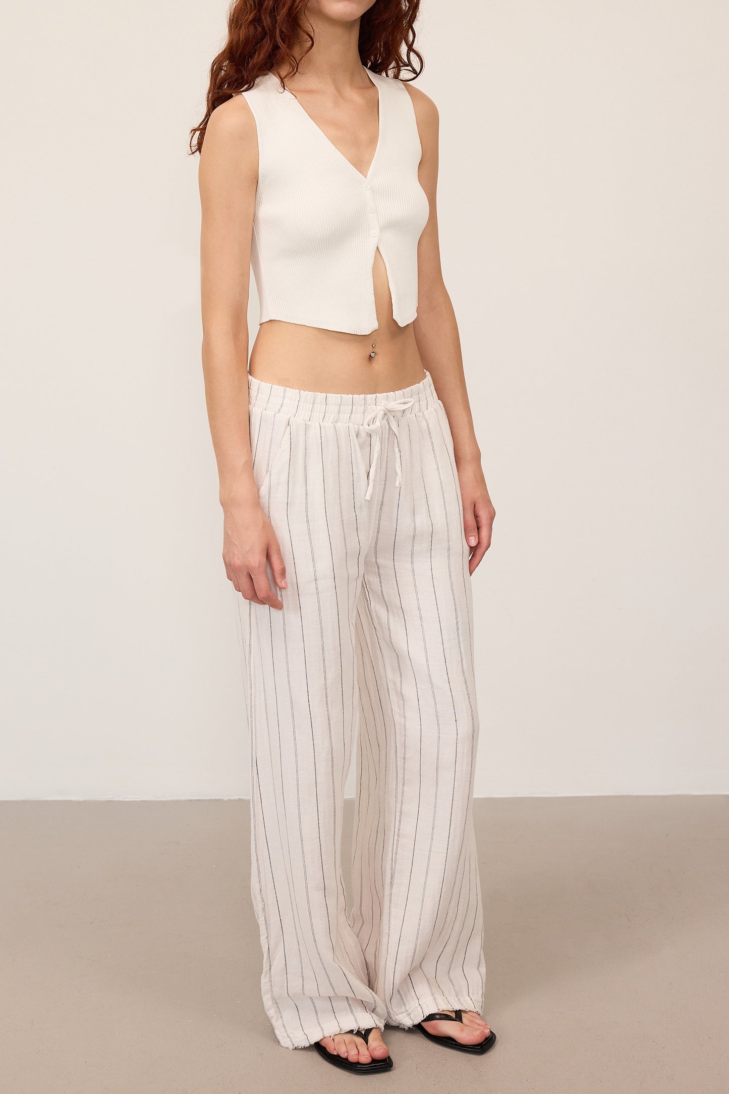 Ecru---Black_High-Waist-Striped-Wide-Leg-Pants-addax
