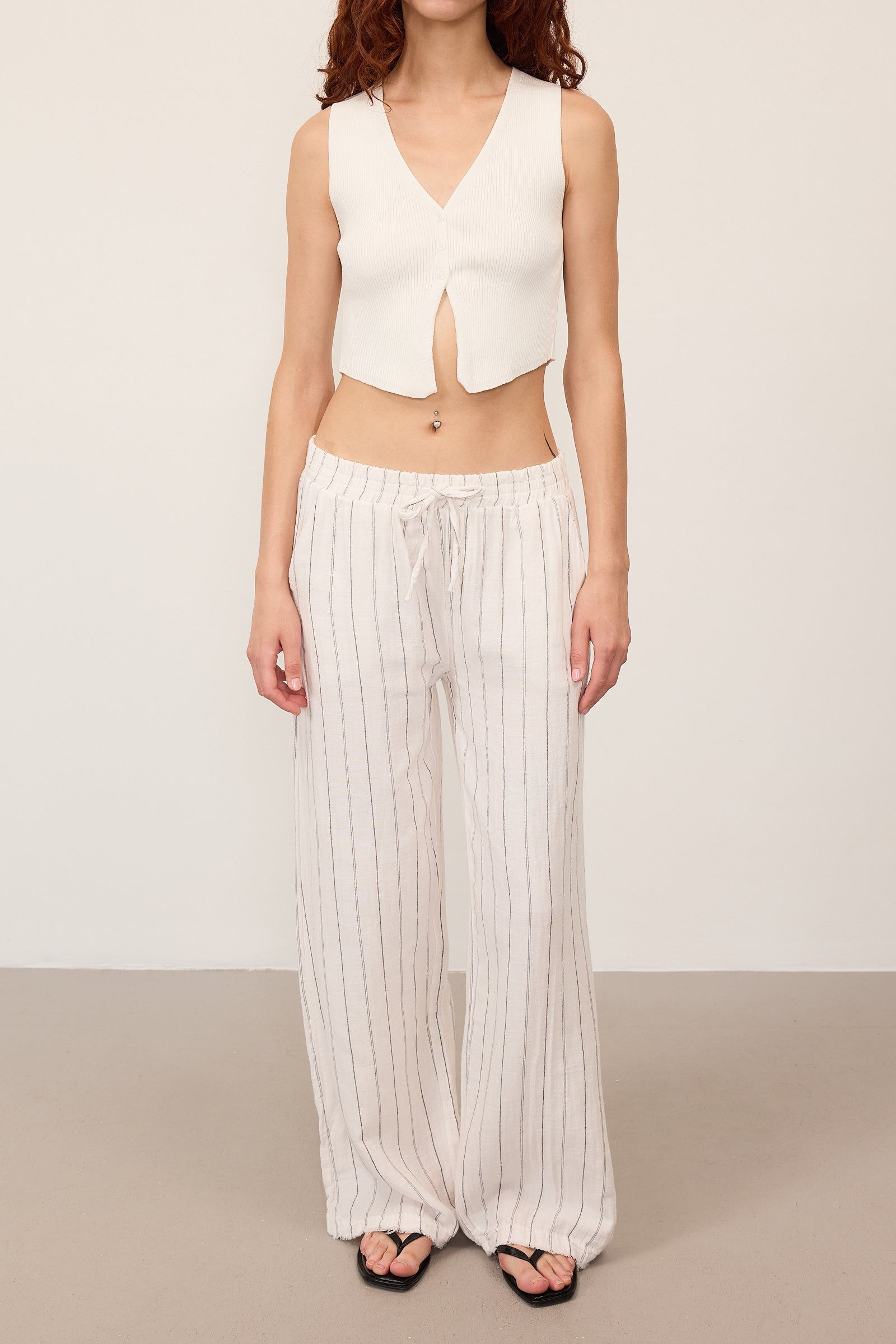 Ecru---Black_High-Waist-Striped-Wide-Leg-Pants-addax