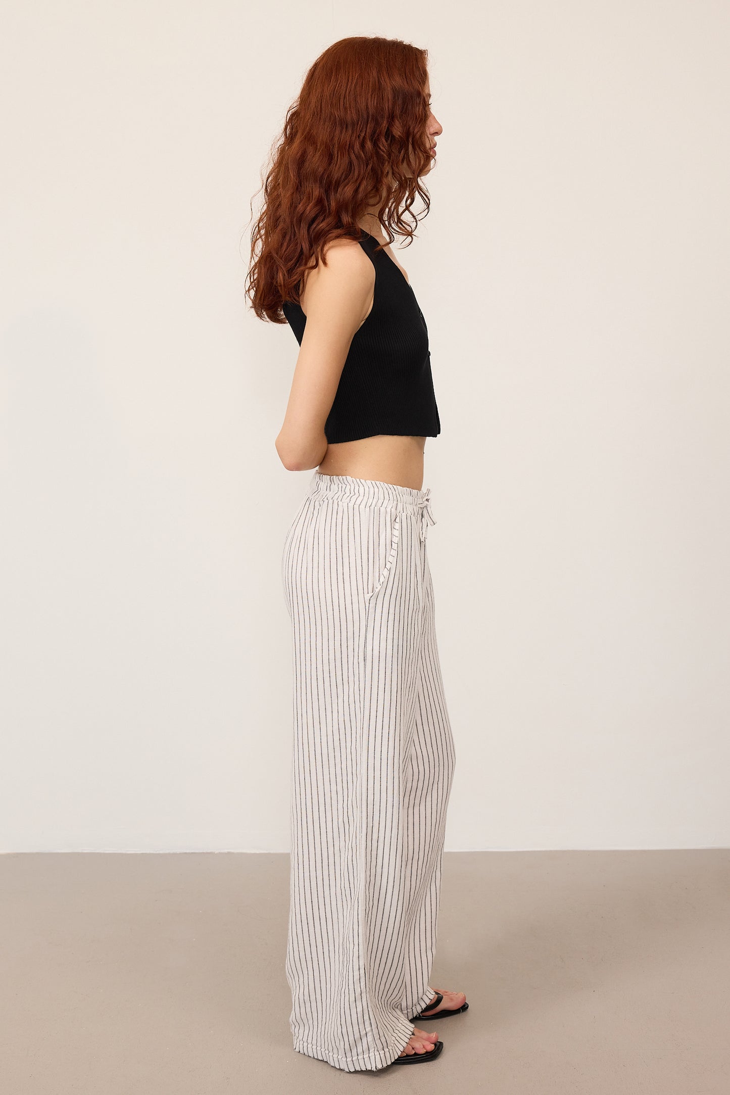 Ecru---Black_Elastic-Waist-Striped-Wide-Leg-Trousers-addax