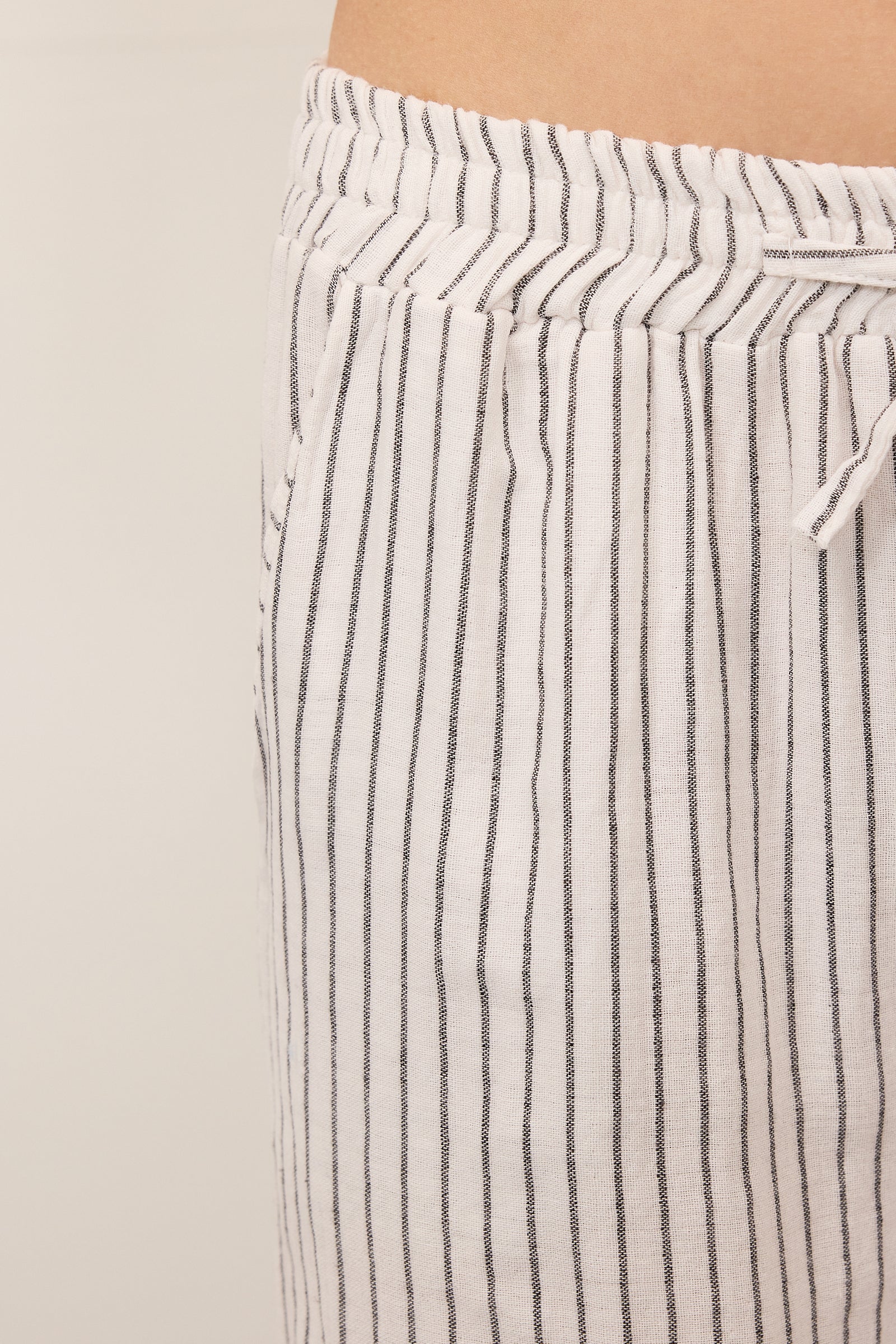 Ecru---Black_Elastic-Waist-Striped-Wide-Leg-Trousers-addax