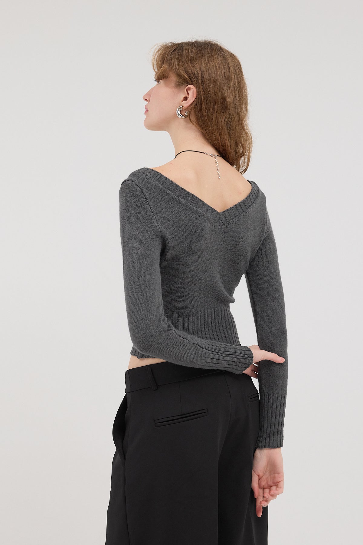 Charcoal_Front-and-Back-V-Neck-Knitted-Sweater-addax