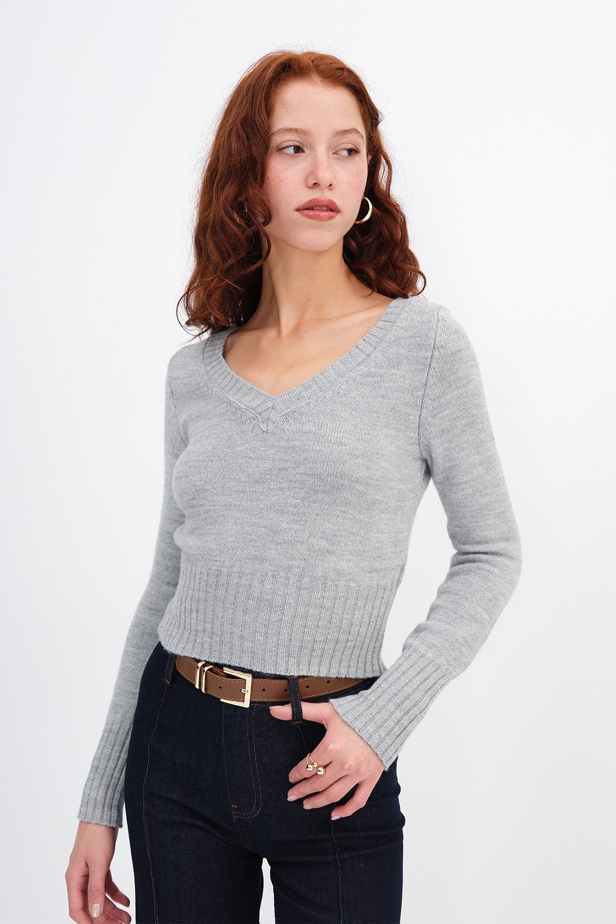Grey_Front-and-Back-V-Neck-Knitted-Sweater-addax