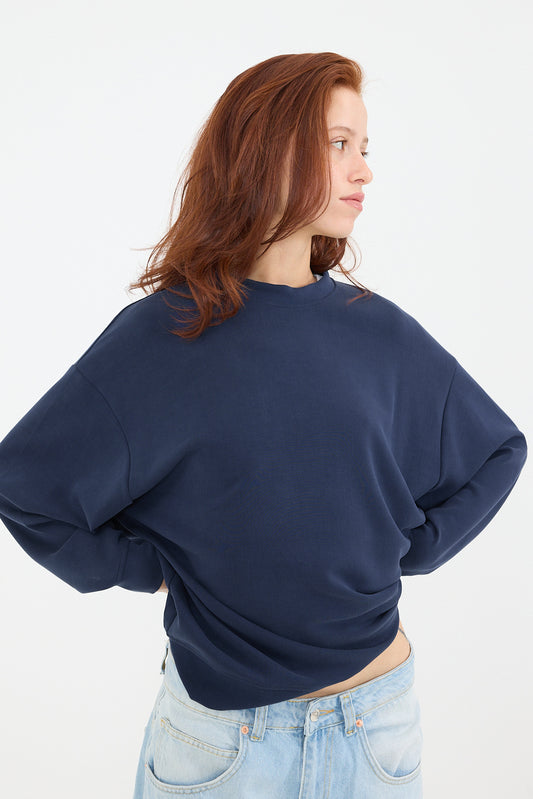 Night-Blue_Crew-Neck-Oversized-Modal-Sweatshirt-addax