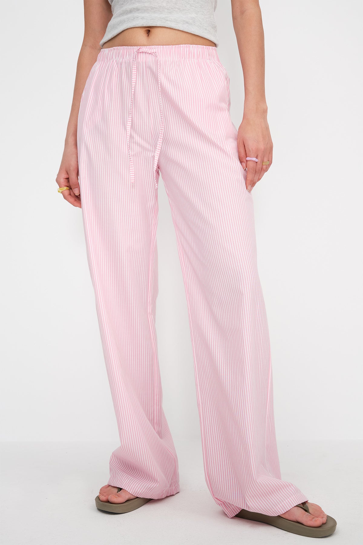 Pink_Elastic-Waist-Striped-Trousers-addax