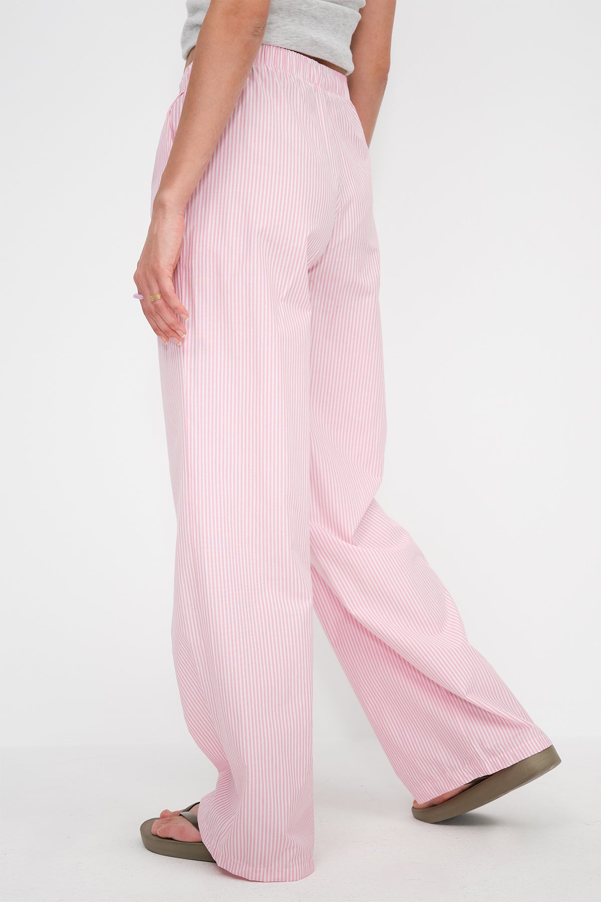 Pink_Elastic-Waist-Striped-Trousers-addax