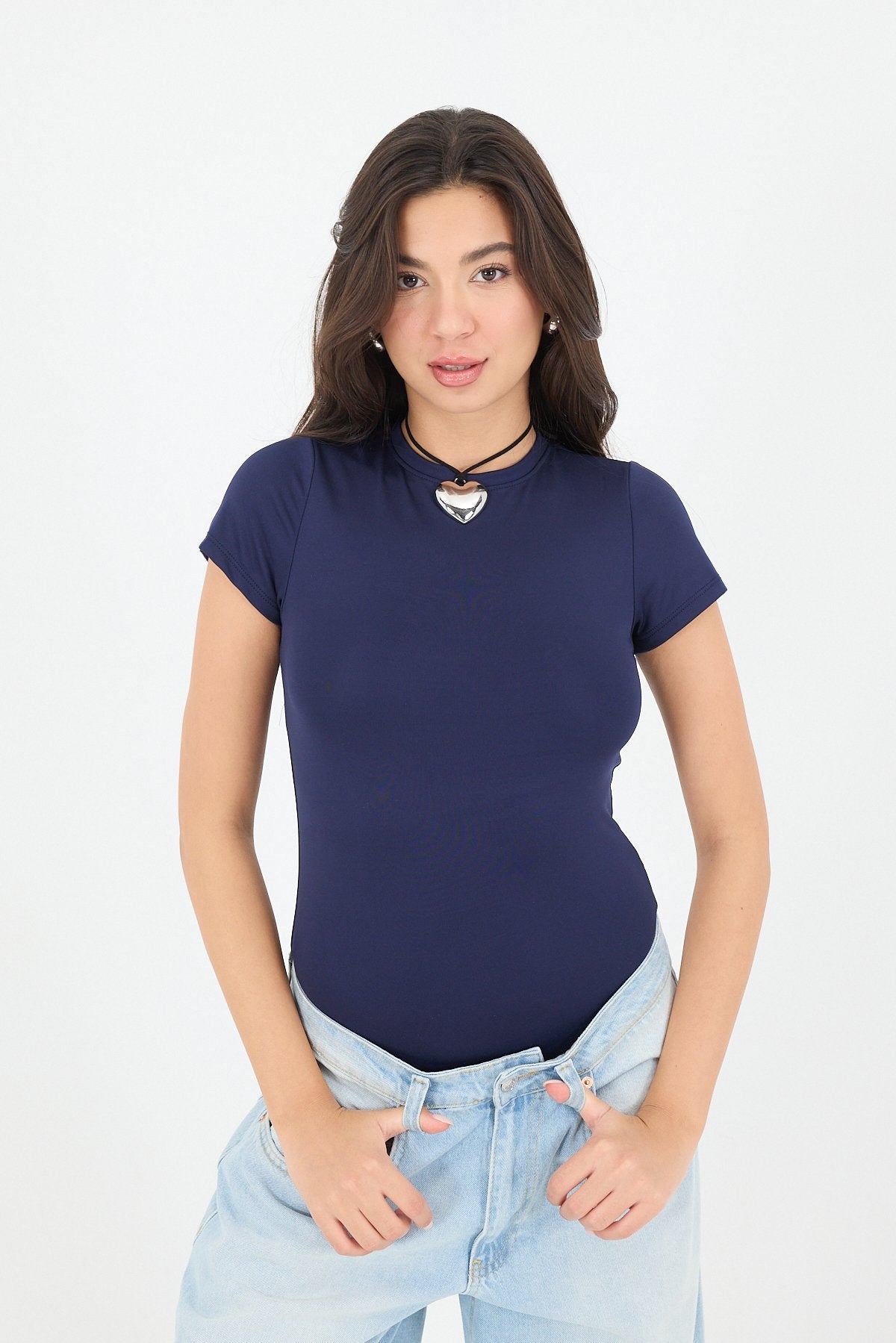 Night-Blue_Crew-Neck-Short-Sleeve-Bodysuit-addax