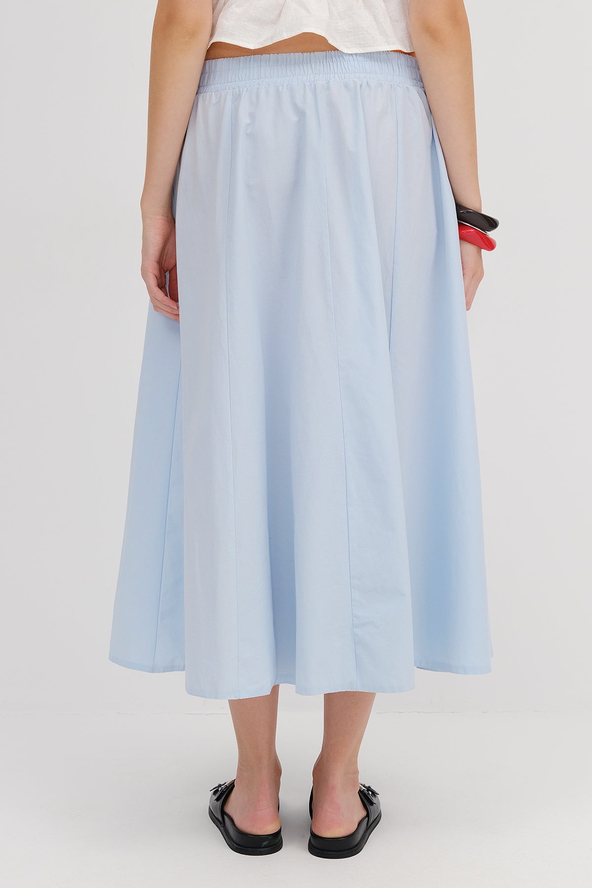 Baby-Blue_Elastic-Waist-Long-Skirt-addax