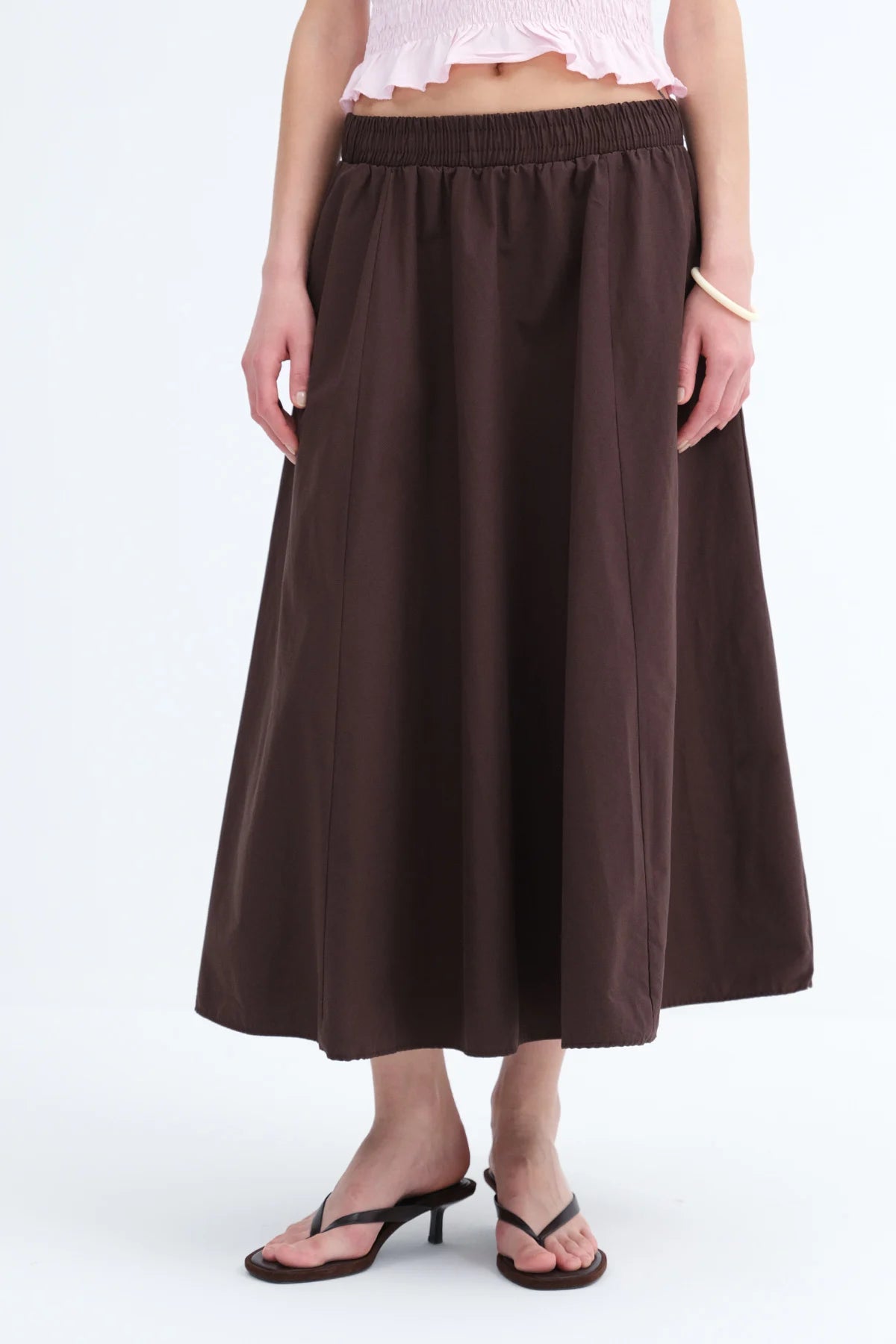 Bitter-Coffee_Elastic-Waist-Long-Skirt-addax
