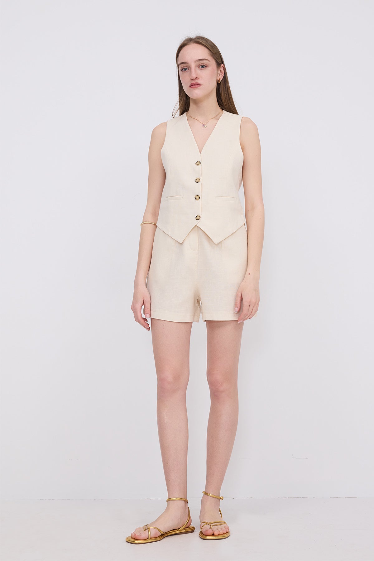 Beige_Pocket-Detailed-Buttoned-Vest-addax