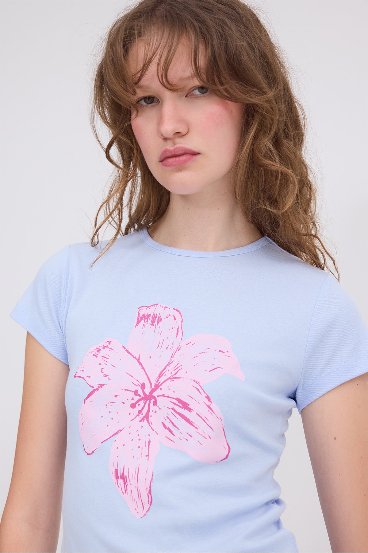 Baby-Blue_Floral-Print-Short-Sleeve-T-shirt-addax