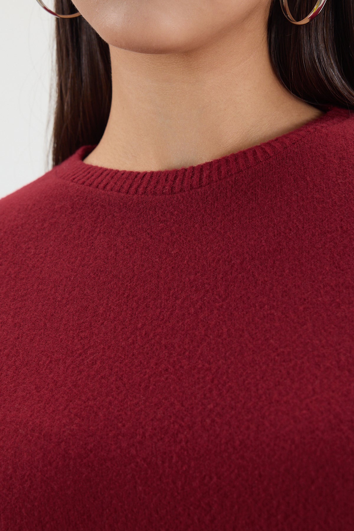 Burgundy_Soft-Touch-Crew-Neck-Top-addax