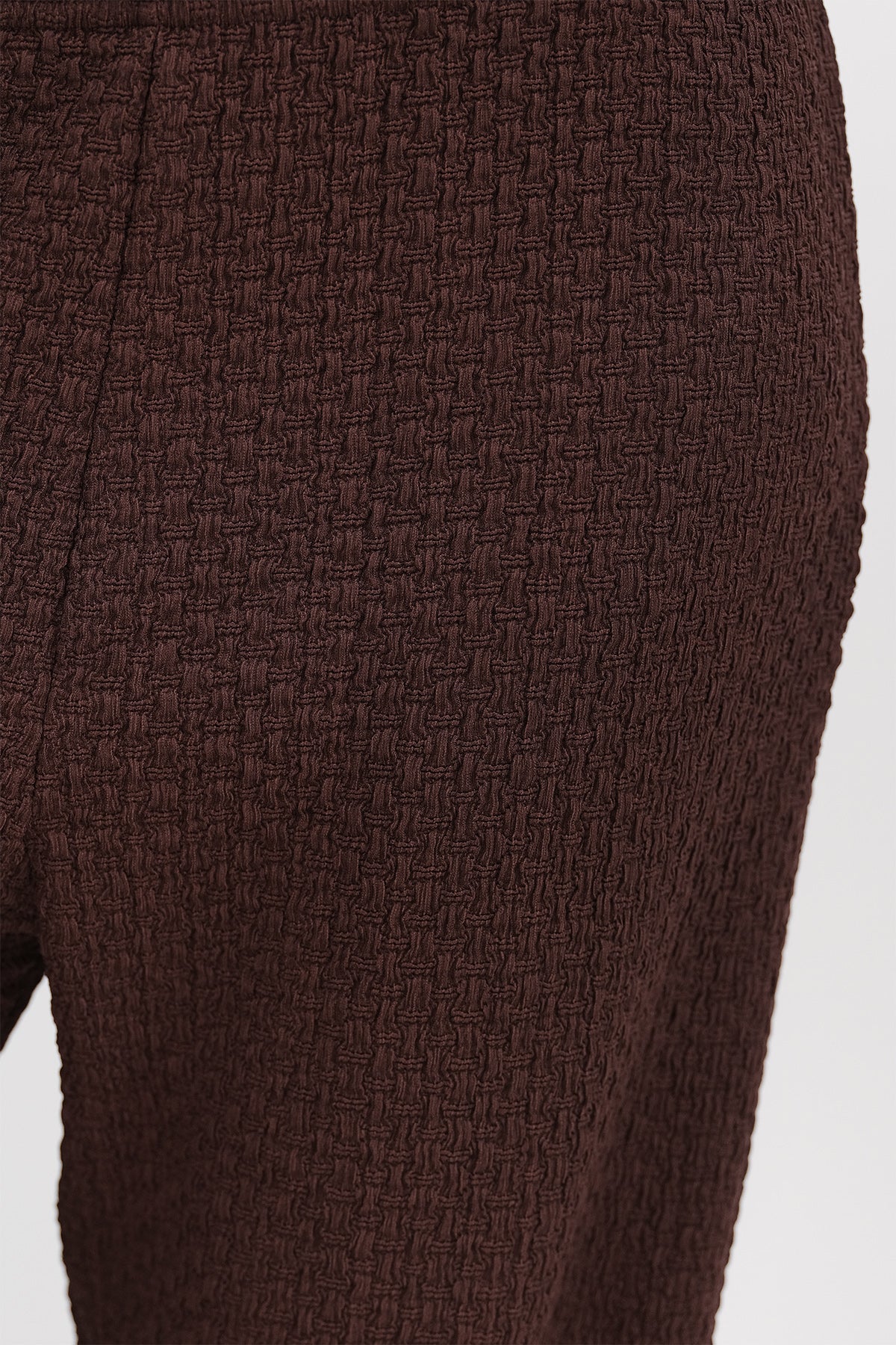 Brown_Textured-Elastic-Waist-Wide-Leg-Pants-addax