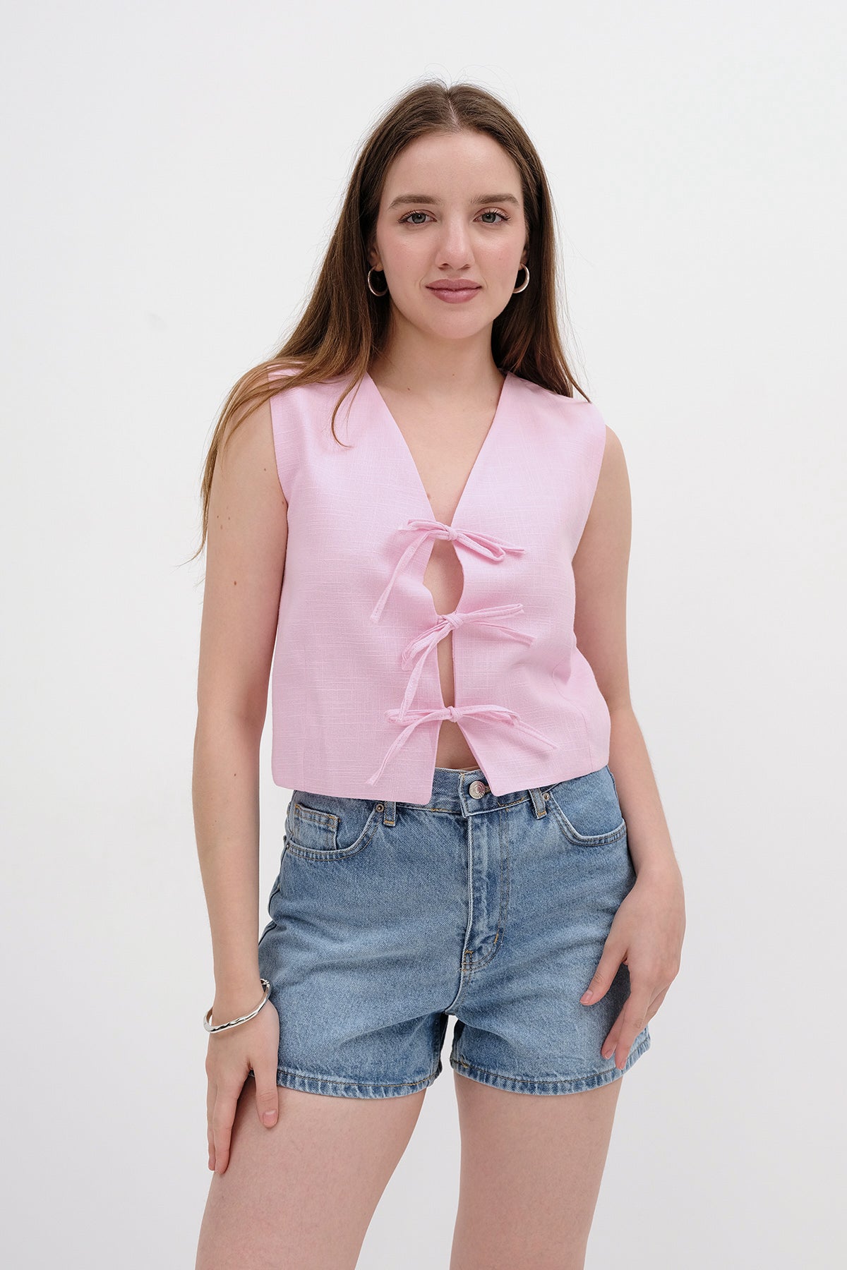 Pink_Front-Tie-Vest-addax